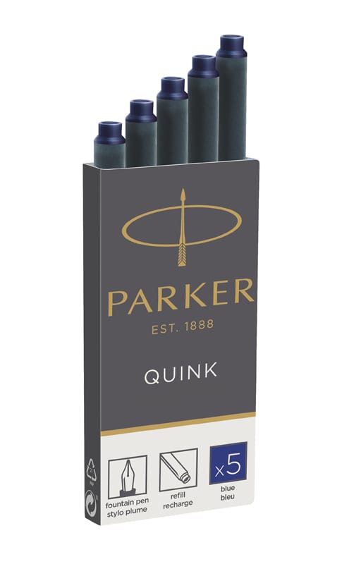 Чернильный картридж для перьевой ручки PARKER 1950384