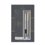 Подарочный набор: Jotter Core Stainless Steel GT - ручки перьевая и шариковая PARKER 2093257