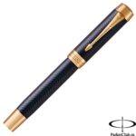 Перьевая ручка Parker Duofold Prestige Centennial, Blue Chevron GT Foutain Pen Fine, F 6