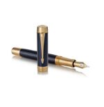 Перьевая ручка Parker Duofold Prestige Centennial, Blue Chevron GT Foutain Pen Medium, M 6