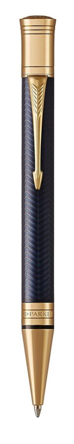 Шариковая ручка Parker Duofold Prestige Blue Chevron GT, M