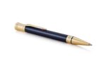 Шариковая ручка Parker Duofold Prestige Blue Chevron GT, M 4