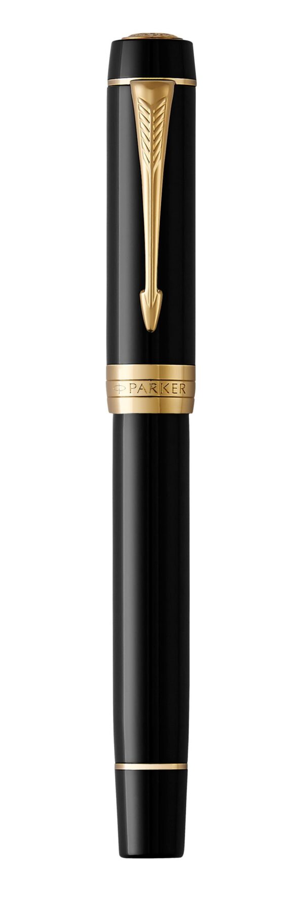 Перьевая ручка Parker Duofold Classic Centennial, Black GT, F