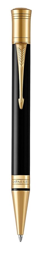 Шариковая ручка Parker Duofold Classic Black GT Fountain Pen, M
