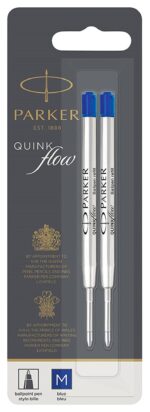 Набор: Стержень для шариковой ручки "Quink Flow" синий, 2 шт 1950373