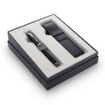 Набор: перьевая ручка Parker IM Black CT + чехол 2122001