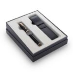 Набор: Перьевая ручка Parker IM Black CT + чехол 2122002