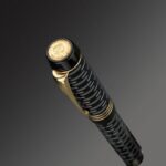 Ручка перьевая Parker Duofold 100th Anniversary LE, Black GT, F 10