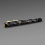Ручка перьевая Parker Duofold 100th Anniversary LE, Black GT, F 9
