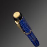 Ручка перьевая Parker Duofold 100th Anniversary LE, Blue GT, F 7