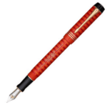 Перьевая ручка Parker Duofold Big Red 100TH, F