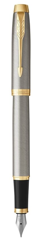 Набор Parker: Перьевая и Шариковая ручка Parker IM Core Brushed Metal GT 8