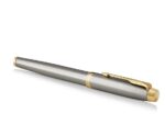 Набор Parker: Перьевая и Шариковая ручка Parker IM Core Brushed Metal GT 3