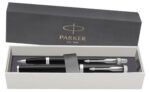 Набор Parker: Ручка роллер и Шариковая ручка Parker IM Core Black CT 2