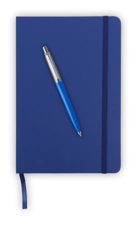 Подарочный набор: Шариковая ручка Parker Jotter ORIGINALS GREEN CT В ЭКО УПАКОВКЕ и Ежедневник недатированный черный