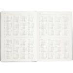 Подарочный набор: Шариковая ручка Parker Jotter Russia Steel GT и Ежедневник недатированный серый 5