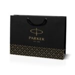 Подарочный набор: Шариковая ручка Parker Jotter XL SE20 Monochrome в подарочной упаковке, цвет: Black, стержень: Mblue и Ежедневник черный недатирова 4