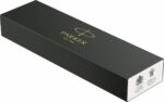 Подарочный набор: Шариковая ручка Parker Jotter XL SE20 Monochrome в подарочной упаковке, цвет: Black, стержень: Mblue и Ежедневник черный недатирова 8