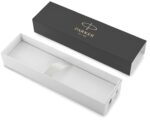 Подарочный набор: Шариковая ручка Parker IM Metal Black GT и Ежедневник недатированный, черный. 7