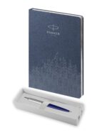 Подарочный набор: Шариковая ручка Parker Jotter K60 и Ежедневник недатированный, синий 6