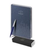 Подарочный набор: Шариковая ручка Parker Jotter K60 и Ежедневник недатированный, синий 8