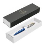 Шариковая ручка Parker Jotter SE 135 Lacquer Blue St.Steel GT, стержень: M, цвет чернил : blue, в подарочной упаковке 2
