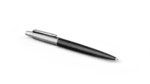 Подарочный набор: Шариковая ручка Parker Jotter Essential, Satin Black CT и Ежедневник  недатированный, серый 10