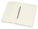 Подарочный набор: Шариковая ручка Parker Jotter Essential, St. Steel СT и Ежедневник недатированный серебристый 5