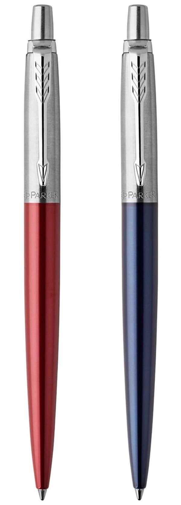 Набор из 2х ручек : Parker «Jotter London» Parker Jotter Essential, Kensington Red CT и Jotter Essential, Royal Blue CT, стержень: M