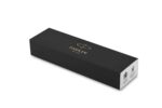 Подарочный набор: Ручка перьевая Parker Jotter Stainless Steel GT и Ежедневник недатированный черный с золотистым срезом 12