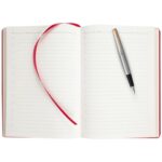 Подарочный набор: Ручка перьевая Parker Jotter Stainless Steel GT и Ежедневник недатированный красный 9