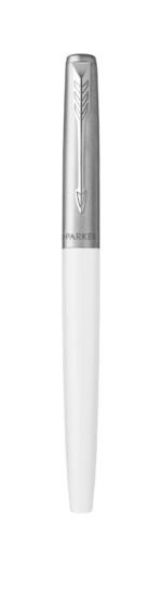 Перьевая ручка Parker Jotter, цвет ORIGINALS WHITE CT, цвет чернил синий/черный, толщина линии M, В БЛИСТЕРЕ 4