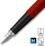 Перьевая ручка Parker Jotter, цвет ORIGINALS RED CT, цвет чернил синий/черный, толщина линии M, В БЛИСТЕРЕ 4