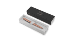 Подарочный набор: Шариковая ручка Parker Jotter XL SE20 Monochrome Pink Gold и Ежедневник недатир. Golden mirror 9