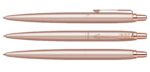Подарочный набор: Шариковая ручка Parker Jotter XL SE20 Monochrome Pink Gold и Ежедневник недатир. Golden mirror 8