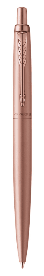 Подарочный набор: Шариковая ручка Parker Jotter XL SE20 Monochrome Pink Gold и Ежедневник недатир. Golden mirror 2