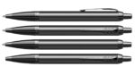 Подарочный набор Parker: черный ежедневник и черная шариковая ручка Parker IM Black Edition, цвет чернил синий 6