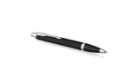 Подарочный набор: Шариковая ручка Parker IM Mat Black CT и Ежедневник недатированный А5 черный 7