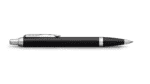 Шариковая ручка Parker IM Metal Black CT лак матовый, стержень: M, цвет чернил: black, в подарочной упаковке. 4