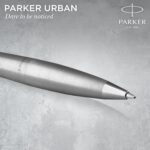 Шариковая ручка Parker Urban Core K314 Metro Metallic CT, стержень: M, цвет чернил: black, в подарочной упаковке. 10