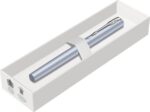 Ручка-роллер Parker Vector XL Silver Blue CT, цвет чернил black, стержень: F, в подарочной упаковке. 9