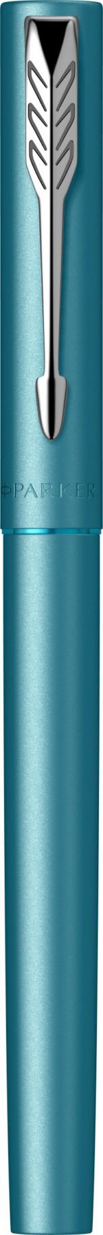 Ручка-роллер Parker Vector XL Teal CT, цвет чернил black, стержень: F, в подарочной упаковке. 8