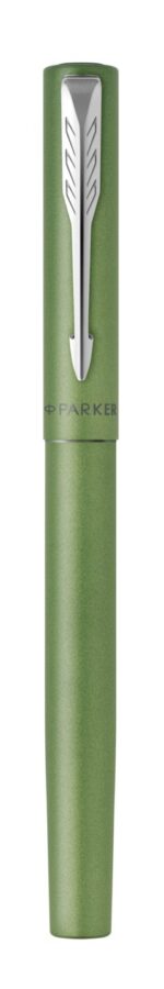 Ручка-роллер Parker Vector XL Green CT, цвет чернил black, стержень: F, в подарочной упаковке. 5