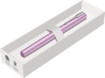 Ручка-роллер Parker Vector  XL Lilac CT, цвет чернил black, стержень: F, в подарочной упаковке. - 11