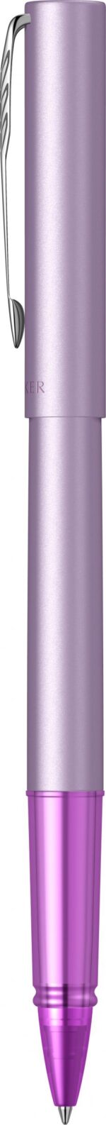 Ручка-роллер Parker Vector  XL Lilac CT, цвет чернил black, стержень: F, в подарочной упаковке. - 6