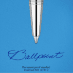 Стержень шариковый объемный Parker синий F, 2шт., блистер 3