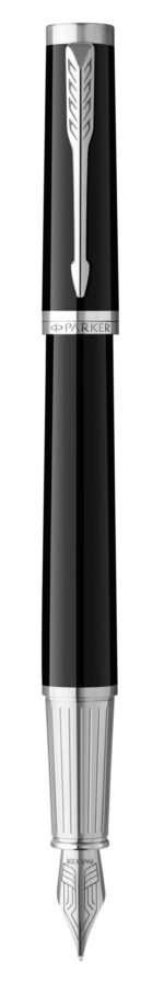 Ручка перьевая Parker "Ingenuity Black CT" перо: F, цвет чернил: blue/black, в подарочной упаковке.