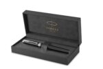 Ручка перьевая Parker "Ingenuity Black CT" перо: F, цвет чернил: blue/black, в подарочной упаковке. 2