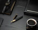 Ручка перьевая Parker "Ingenuity Black GT" перо: F, цвет чернил: blue/black, в подарочной упаковке. 6
