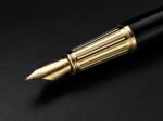 Ручка перьевая Parker "Ingenuity Black GT" перо: F, цвет чернил: blue/black, в подарочной упаковке. 7